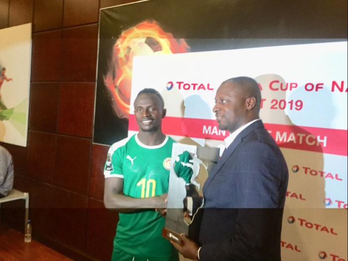 PHOTO- Sadio Mané élu homme du match face au Kenya
