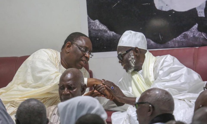Touba- Macky Sall à Serigne Mountakha Mbacké : « Vous m’aviez confié à Serigne Touba. J’ai réussi à gagner sans bruit ni trompette les élections de février 2019 » Touba- Macky Sall à Serigne Mountakha Mbacké : « Vous m’aviez confié à Serigne Touba. J’ai réussi à gagner sans bruit ni trompette les élections de février 2019 »