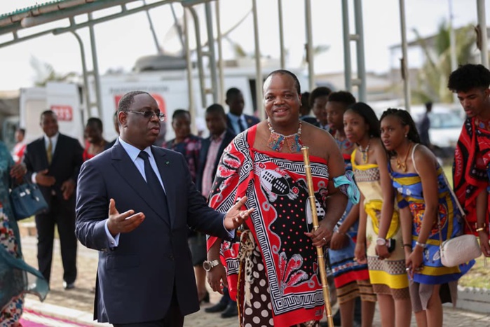 PHOTOS - Arrivée de Sa Majesté Mswati III au Sénégal