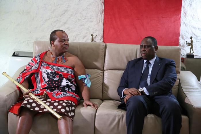 PHOTOS - Arrivée de Sa Majesté Mswati III au Sénégal