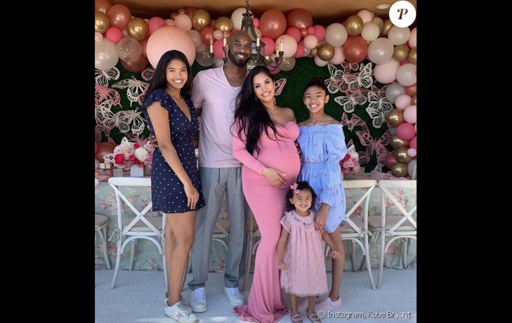 Kobe Bryant, papa comblé : Il dévoile le visage de sa quatrième fille