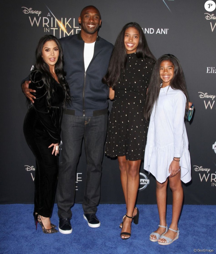 Kobe Bryant, papa comblé : Il dévoile le visage de sa quatrième fille
