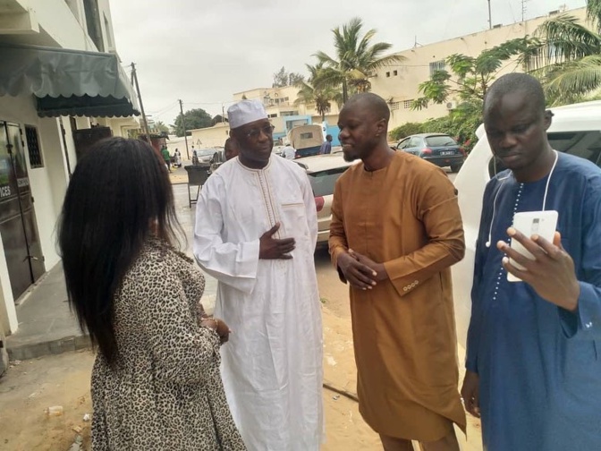Audition à la Section de Recherches: Sonko était à Colobane pour soutenir le colonel Kébé