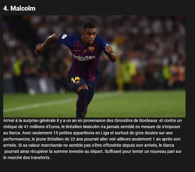 Les 5 joueurs dont le Barça doit absolument se débarrasser cet été