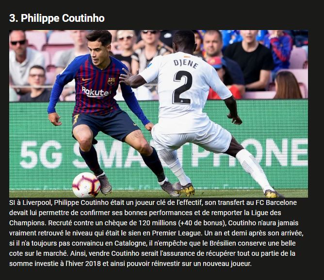 Les 5 joueurs dont le Barça doit absolument se débarrasser cet été
