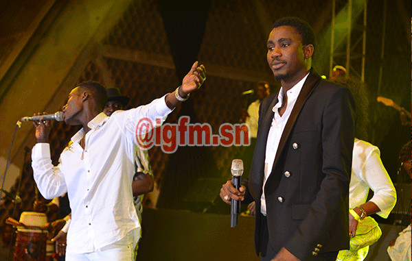 PHOTOS – Après son T- shirt polémique, Wally Seck refait surface à la soirée de Momo Dieng au Cices