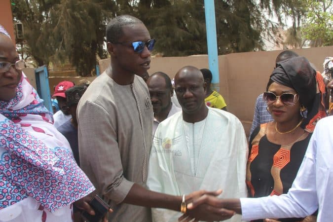PHOTOS - Gorgui Sy Dieng équipe le centre de santé de Yeumbeul