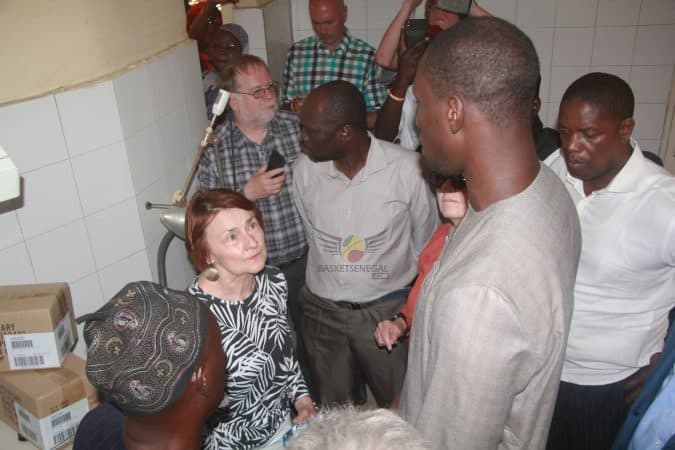 PHOTOS - Gorgui Sy Dieng équipe le centre de santé de Yeumbeul