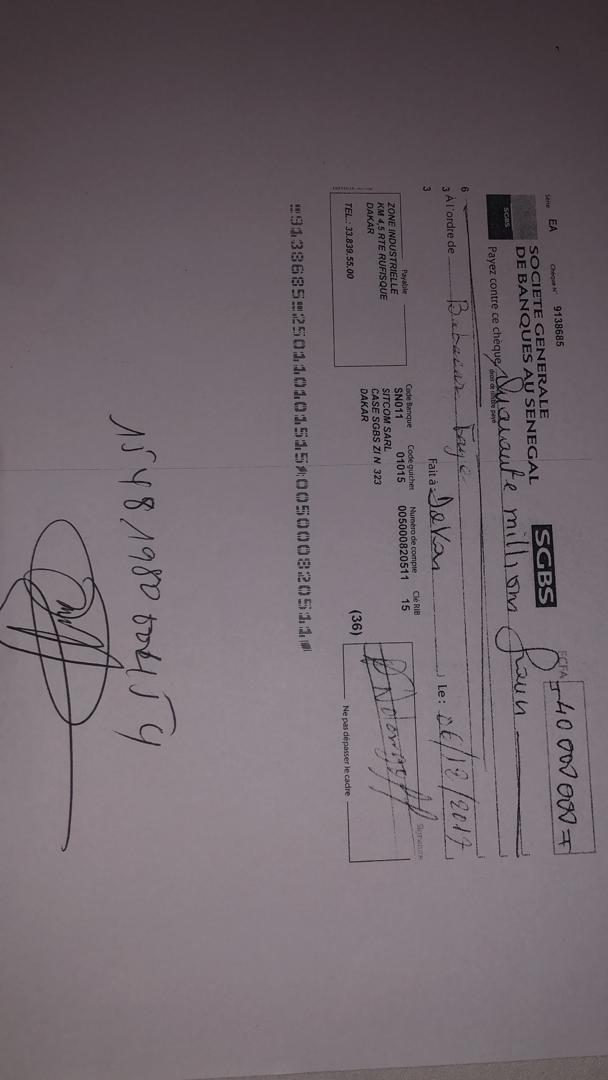 Escroquerie foncière: Babacar Faye dit Makhary , le faux frère de Marième Faye Sall dans de sales draps et recherché par ... Escroquerie foncière: Babacar Faye dit Makhary , le faux frère de Marième Faye Sall dans de sales draps et recherché par ...