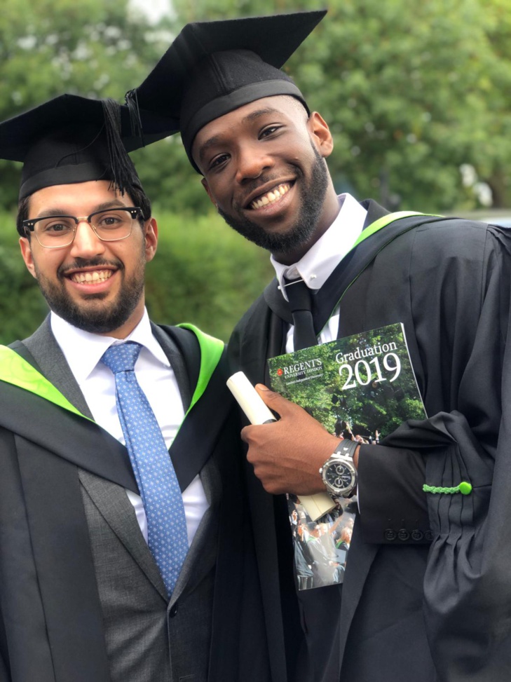 Segui, le fils de Youssou Ndour, décroche son Bachelor of Arts à la Regents University de Londres 