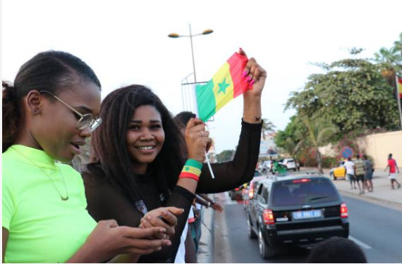 (47 Photos) Liesse populaire à Dakar après la victoire des « Lions » les images qui doit pas vous échapper.