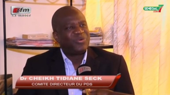 Cheikh Tidiane Seck, (PDS) sur les Locales: « nous n’excluons pas une alliance avec l’Apr