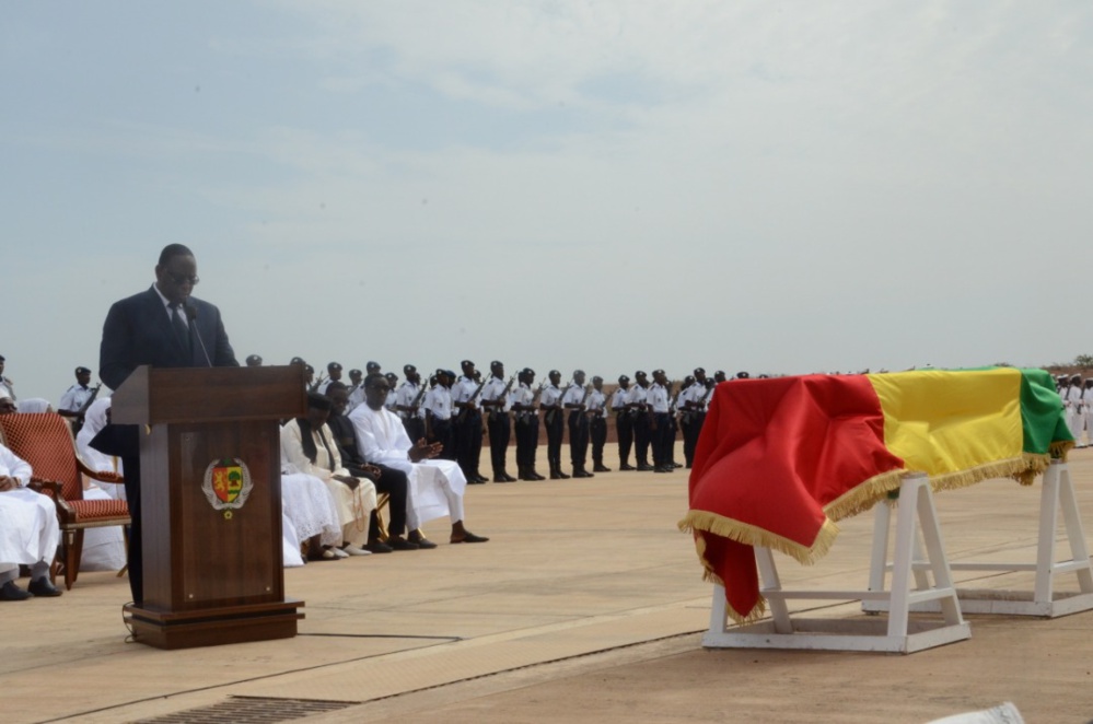 PHOTOS - AIDB: Les images de l'arrivée de la dépouille d'Ousmane Tanor Dieng