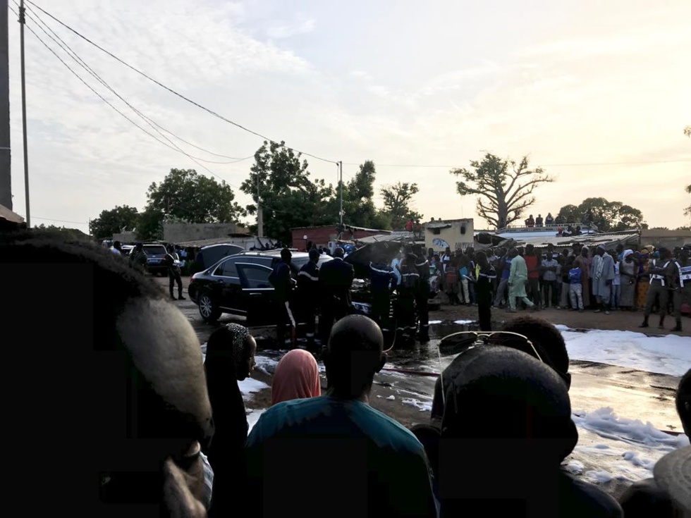 La limousine Présidentielle prend feu, tout ce que vous n’avez pas vu en images, regardez !
