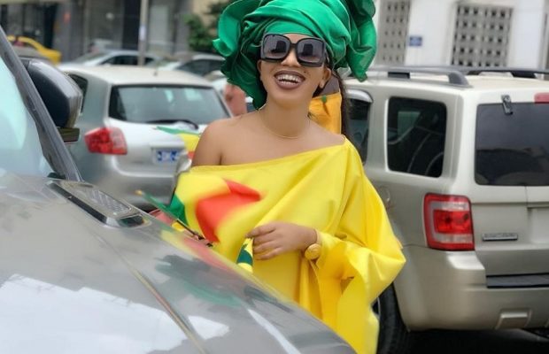 PHOTOS - Ndèye Soxna en mode " CAN" pour supporter les Lions de la teranga