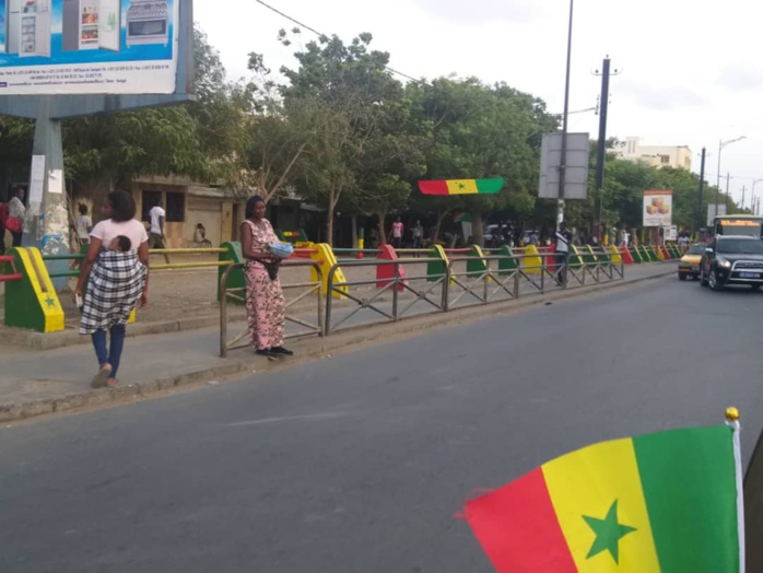 PHOTOS-Can 2019/Finale: Dakar aux couleurs du Sénégal