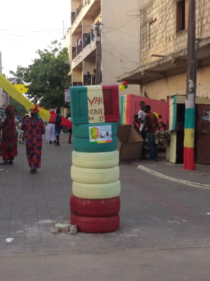 PHOTOS-Can 2019/Finale: Dakar aux couleurs du Sénégal