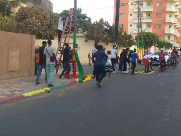 PHOTOS-Can 2019/Finale: Dakar aux couleurs du Sénégal