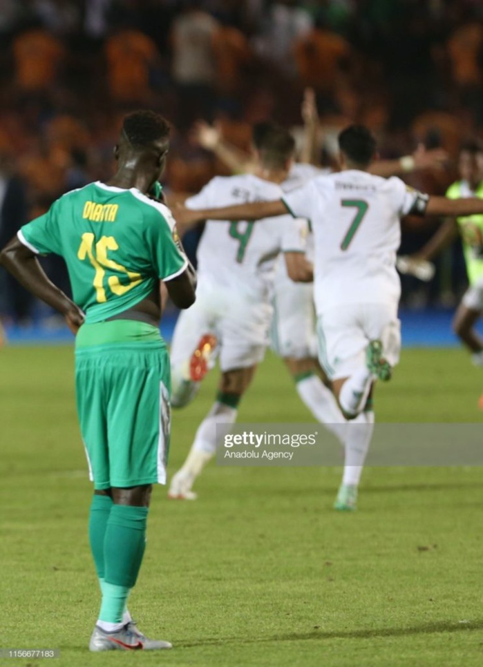 Finale CAN 2019: Les images des "Lions" après le coup de sifflet final