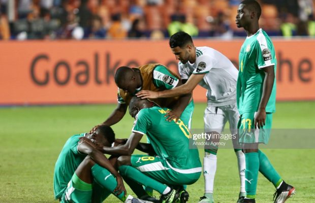 Finale CAN 2019: Les images des "Lions" après le coup de sifflet final