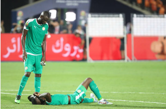 Finale CAN 2019: Les images des "Lions" après le coup de sifflet final Finale CAN 2019: Les images des "Lions" après le coup de sifflet final