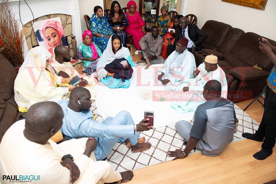PHOTOS - Baptême de la fille de Amina Poté à aux USA. Tout ce que vous n’avez pas vu en Images, Regardez !