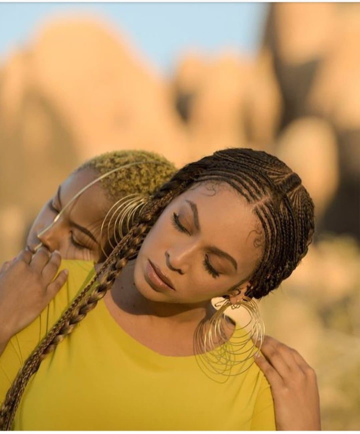 PHOTOS - Beyoncé, habillée par la Sénégalaise Sarah Diouf