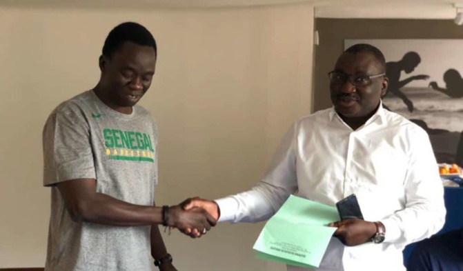 Basket: la Fédé renouvelle le contrat de  Cheikh Sarr