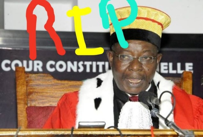 Un ancien président de la cour constitutionnelle a rendu l’âme Un ancien président de la cour constitutionnelle a rendu l’âme