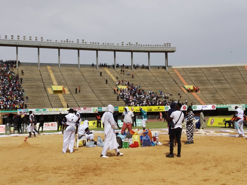 EUMEU SÈNE vs MODOU LÔ: Voici les premières images au LSS !