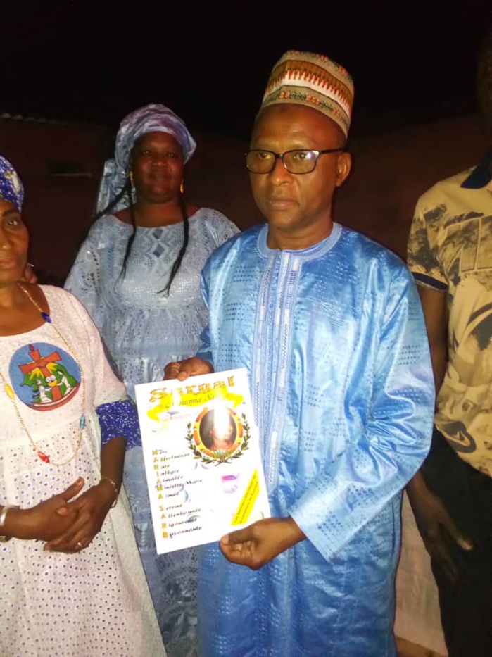 Kaolack: Les femmes catholiques rendent hommage au maire Mariama Sarr