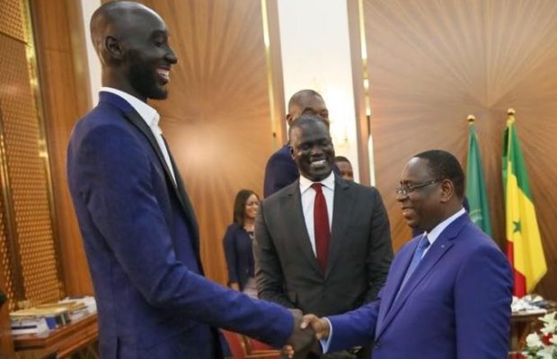 Gorgui Sy Dieng et Tacko Fall reçus par le Président Macky Sall