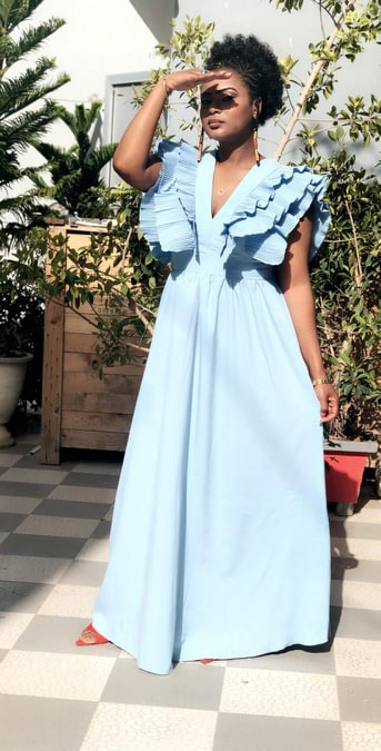 PHOTOS - Eté 2019 : La charmante animatrice de la Tfm Merry Bèye Diouf apporte sa touche de glamour