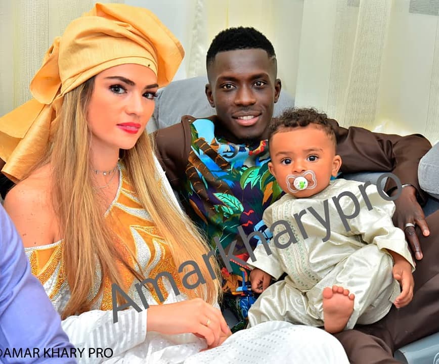 PHOTOS - Idrissa Gana Guèye transforme son épouse en une vraie "Jongoma" sénégalaise