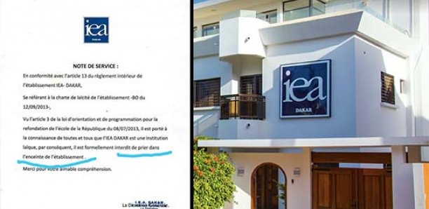 Interdiction de la prière à l’IEA: l’imam de Touba demande aux musulmans de retirer leurs enfants de l’établissement
