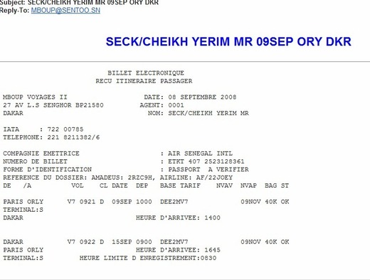 [Preuves Documents]  Pape Diop entretenait financièrement  Cheikh Yérim Seck 