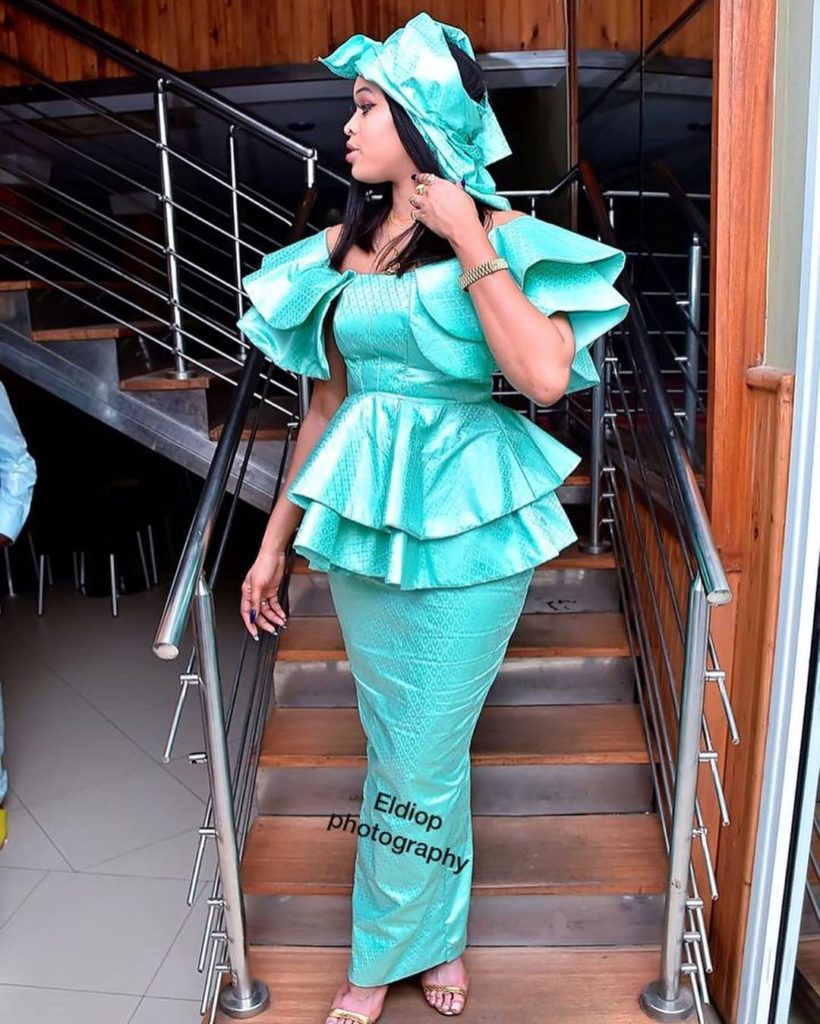 PHOTOS - Tabaski 2019: Admirez le «Tagaalou» de Ndèye Astou Sall, Miss Sénégal