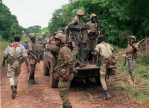 Bombardement de positions rebelles en Casamance