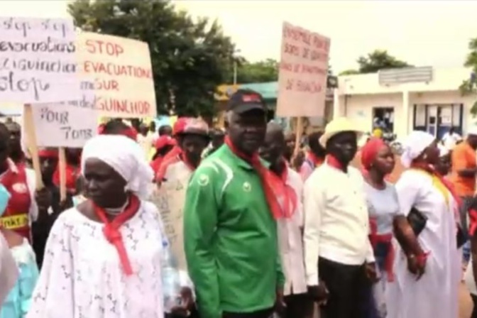 Bignona : les populations marchent pour l’érection d’un hôpital dans la commune
