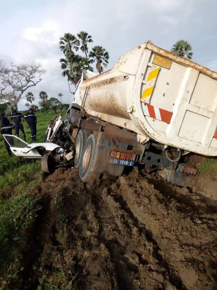 EN IMAGES:  tragique accident survenu aujourdhui à Oussouye (Âmes sensibles s’abstenir)