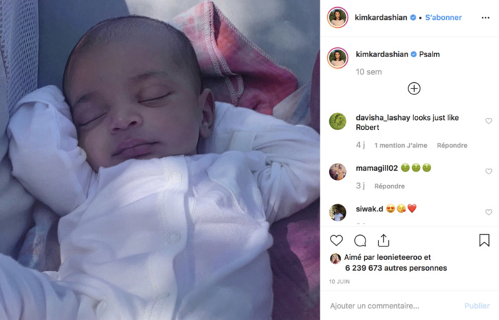 "Comment puis-je être aussi chanceuse": Le beau message de Kim Kardashian à son bébé