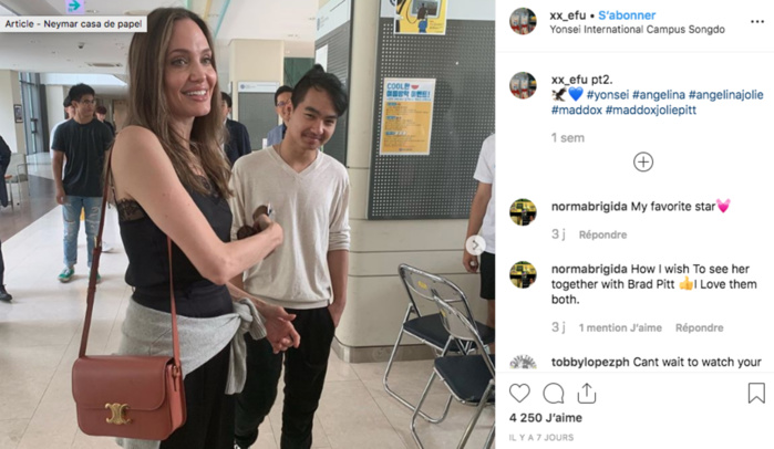 Angelina Jolie complètement dévastée d'être séparée de son fils Maddox Angelina Jolie complètement dévastée d'être séparée de son fils Maddox