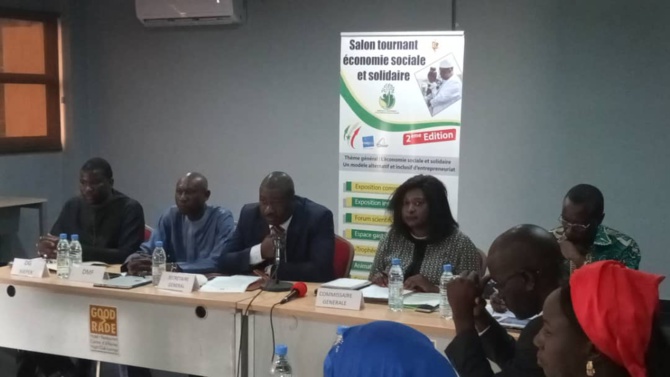 Salon Tournant Economie Sociale et Solidaire -  "Il y a déjà une grande satisfaction sur l’avancement des travaux..." (Conseiller technique de Madame le Ministre Zahra Iyane Thiam)