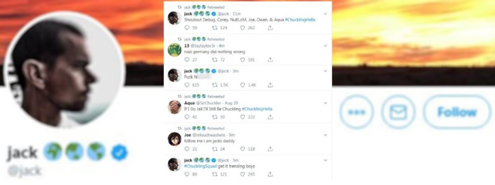 Le patron de Twitter, Jack Dorsey, victime d'un piratage de son compte sur son propre réseau social