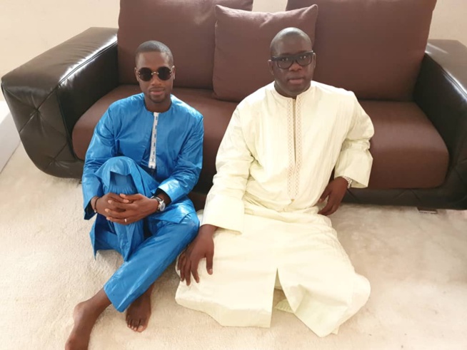 PHOTOS - NDINDY: Le PDG du Groupe Futurs Médias, Birane Ndour chez Serigne Abdou Karim Mbacké