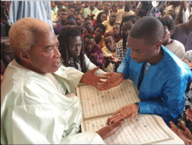 PHOTOS - NDINDY: Le PDG du Groupe Futurs Médias, Birane Ndour chez Serigne Abdou Karim Mbacké