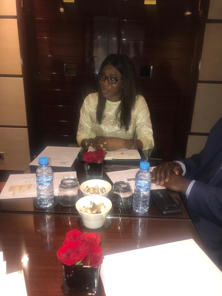 Visite officielle de Mme le Ministre de la Microfinance et de l’Economie sociale et solidaire au Maroc : Zahra Iyane Thiam et son homologue Marocain s’engagent pour promouvoir le développement de l’Economie sociale et solidaire. (IMAGES) Visite officielle de Mme le Ministre de la Microfinance et de l’Economie sociale et solidaire au Maroc : Zahra Iyane Thiam et son homologue Marocain s’engagent pour promouvoir le développement de l’Economie sociale et solidaire. (IMAGES)