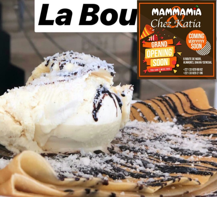 Restaurant "Chez Katia" accueille Mammamia le glacier numéro 1
