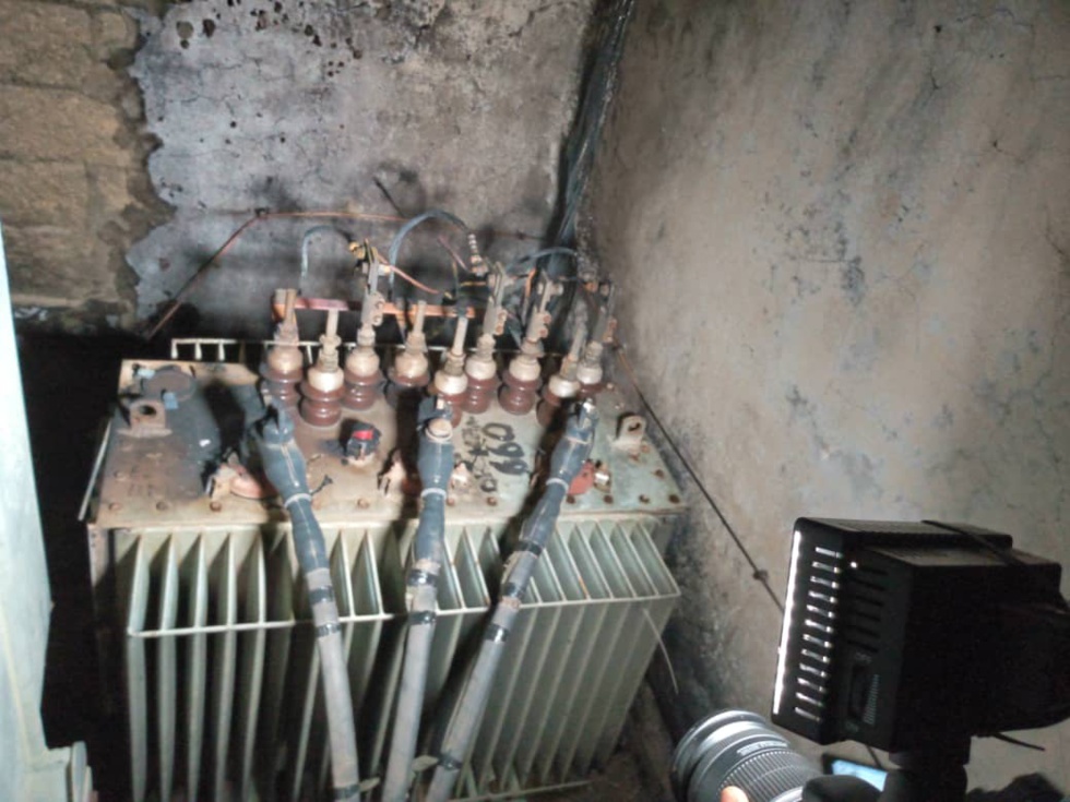 Kaolack: Un transformateur de la Senelec prend feu et crée une coupure générale