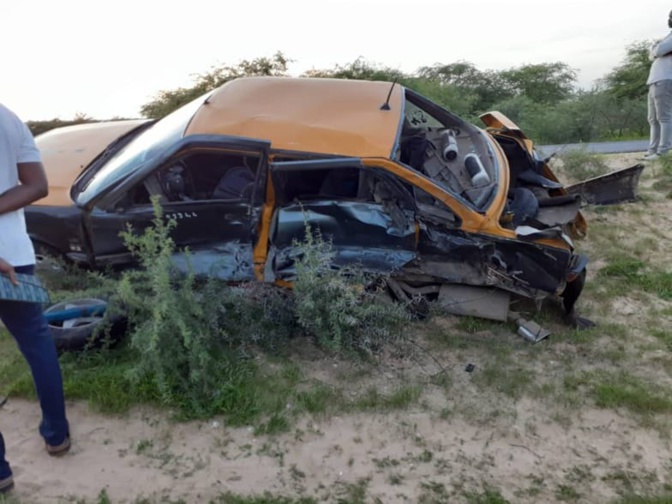 Terrible accident à Gandiol: Les premières images prises après la collision